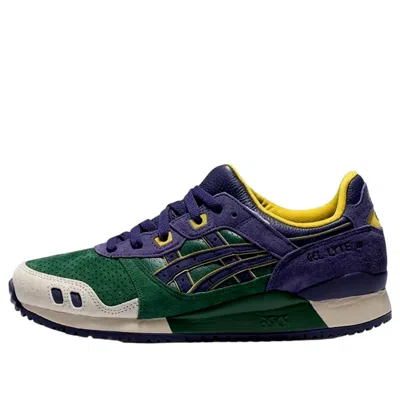 ASICS GEL - LYTE III OG HUNTER GREEN / PURPLE MATTE 1201A526-300 MEN'S