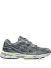 Asics Gel-nyc Sportstyle Sneakers In Steel Grey/carrier Grey At Urban Outfitters In Gray