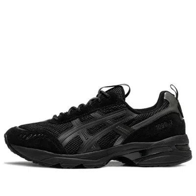 Asics Gel-1090v2 Sneakers In Black Suede And Fabric