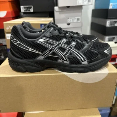 Pre-owned Asics Gel-1130 Black Pure Silver 1201a906-001 Mens Size 9.5 & 10 Running