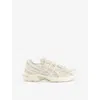 Asics Womens Cream Birch Gel 1130 Low-top Woven Trainers In Cream Birch