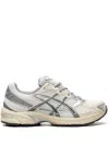 Asics Womens Cream Clay Grey Gel 1130 Leather And Mesh Low-top Trainers In Gray