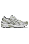 Asics Gel-1130 Sneakers In White/dried Leaf Green, Women's At Urban Outfitters