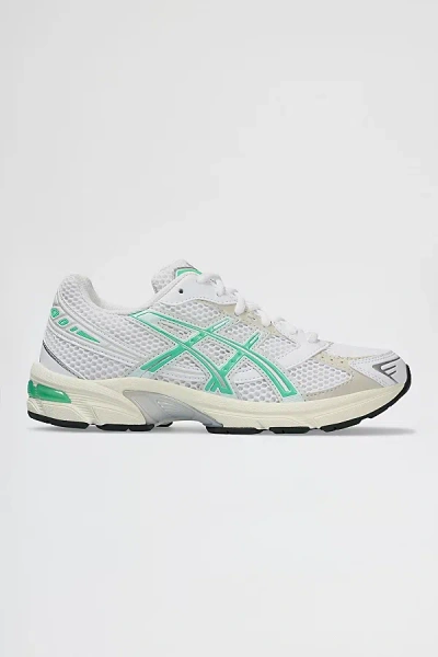 Asics Gel-1130 Sneakers In White/malachite Green, Women's At Urban Outfitters