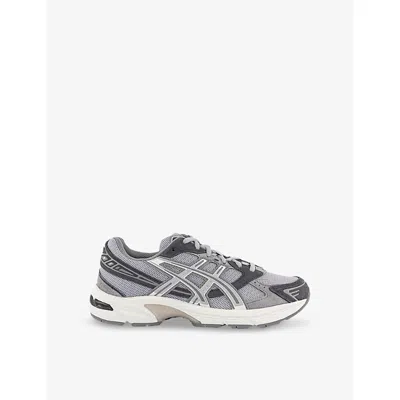 Asics Womens Cement Grey Clay Grey Gel 1130 Suede And Mesh Low-top Trainers