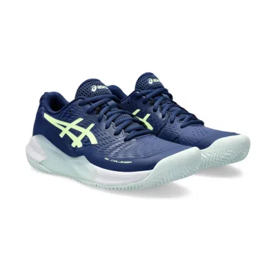 Asics Gel-challenger 14 Clay 1042a254.401 Womens Us 11 Blue Tennis Shoes Eee4020
