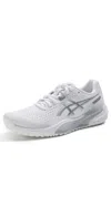 Asics Gel-challenger 15 Tennis Sneakers White/pure Silver In Silver