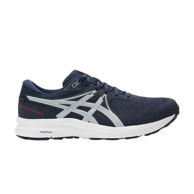 Pre-owned Asics Gel Contend 7 Wp 4e Extra Wide 'midnight Piedmont Grey' In Blue