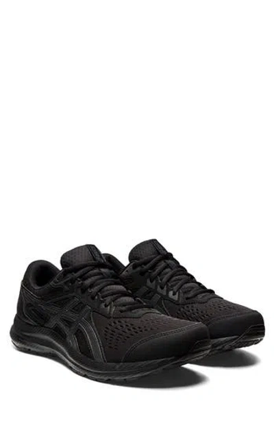 Asics ® Gel-contend 8 Standard Sneaker In Black/carrier Grey