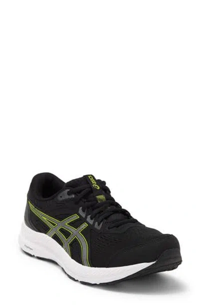 Asics ® Gel-contend 8 Standard Sneaker In Black/pure Silver