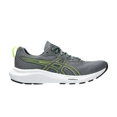 Pre-owned Asics Gel Contend 9 Extra Wide 'steel Grey Safety Yellow' In Gray