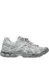 Asics Gel-cumulus Floral-print Sneakers In Gray
