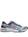 Asics Cumulus 16 Running Sneakers With Contrast Panels In Gray