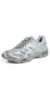 Asics Gel-cumulus 16 Sneakers Glacier Grey/pure Silver In Animal Print