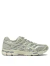 Asics Green Mesh Sneakers In Multi
