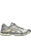 Asics Lightweight Running Sneakers Featuring Mesh Panels In Neutral