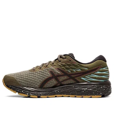 Asics Gel-cumulus 21 Winterized 'olive Canvas' In Multi