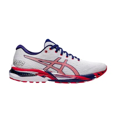 Pre-owned Asics Gel Cumulus 22 'usa' In White