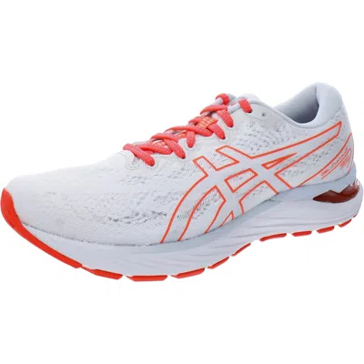 Asics Gel Cumulus 23 Womens Fitness Workout Running Shoes In White