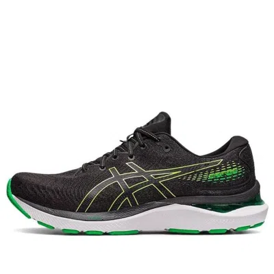 Asics Gel-cumulus 24 'black Lime Zest' In Multi