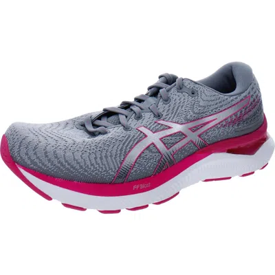 Asics Gel-cumulus 24 Womens Workout Lifestyle Athletic And Training Shoes In Gray