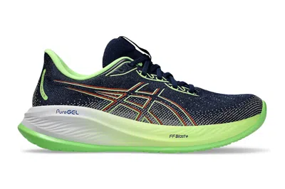 Pre-owned Asics Gel-cumulus 26 Limited Edition Blue Expanse Illuminate Green In Blue Expanse/illuminate Green