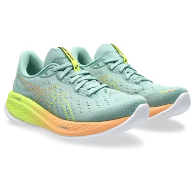 Asics Gel-cumulus 26 Paris 1012b741-750 Women Light Celadon Running Shoes Tf8409 In Green
