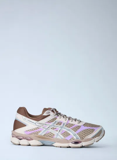 Asics C.p.company Grey Micro-reps Boxy Cotton Cargo Pants In Multi