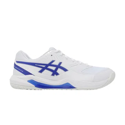 Pre-owned Asics Gel Dedicate 8 'white Dark Cobalt' | Men's Size 6.5