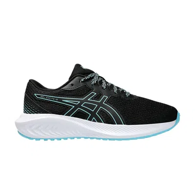 Pre-owned Asics Gel Excite 10 Gs 'black Bright Cyan' | Kid's Size 6.5