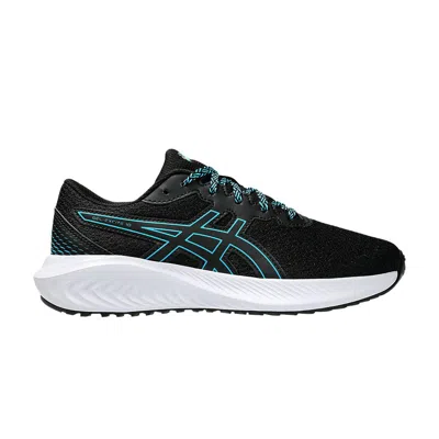 Pre-owned Asics Gel Excite 10 Gs 'black Digital Aqua' | Kid's Size 4.5