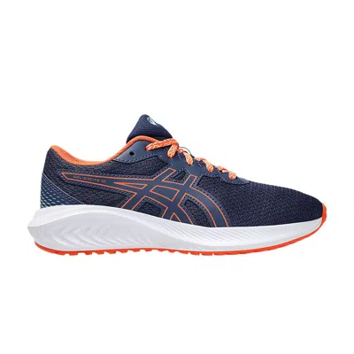 Pre-owned Asics Gel Excite 10 Gs 'indigo Blue Nova Orange' | Kid's Size 2.5