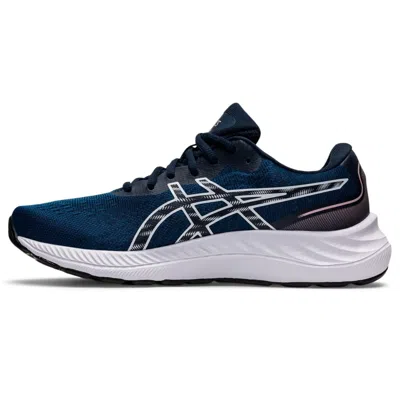 Asics Gel-excite 9 Sneaker Womens Us 8 Mako Blue White Running Shoes Eee4081