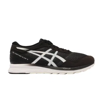 Pre-owned Asics Gel Feather Glide 5 2e Wide 'black White'