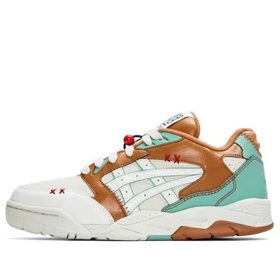 Asics Gel-fuse 'rice Brown Green' In White