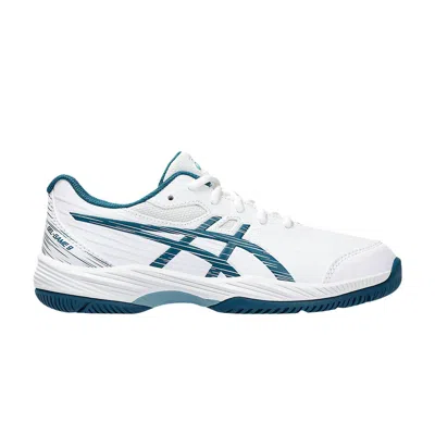 Pre-owned Asics Gel Game 9 Gs 'white Restful Teal' | Kid's Size 1
