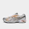 Asics Gel Gt-2160 Casual Shoes In White/orange Lily