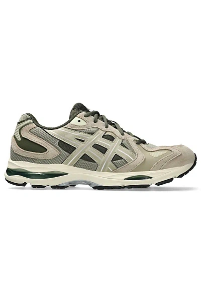 Asics Gel-k1011 Sportstyle Sneakers In Wool/olive Canvas At Urban Outfitters In Gray