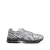 Asics Mens Gel-kayano 20 Mesh Low-top Trainers Gravel Pure Silver