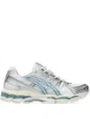 Asics Multicolor Mesh And Rubber Gel-kayano 12.1 Sneakers In White
