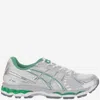Asics Breathable Mesh And Synthetic Leather Sneakers In Multi