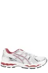 Asics Mesh And Synthetic Leather Sneakers In White