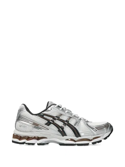 Asics Mens White Graphite Grey Gel-kayano 12.1 Woven Trainers In Multi