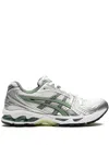 Asics Mesh Low Top Sneakers With Breathable Design In Silver