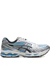 Asics Rubber Fabric Sneakers In Blue