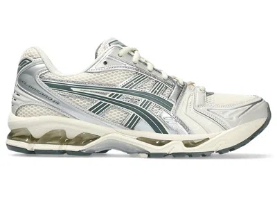 Pre-owned Asics Gel-kayano 14 Birch Dark Pewter 1201a019-200 In White