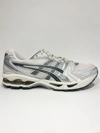 Pre-owned Asics Gel-kayano 14 Birch Dark Pewter Silver 1201a019-200 Shoes In Cream