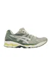 Asics Gel Kayano 14 "olive Grey Pure Silver" Sneakers In White