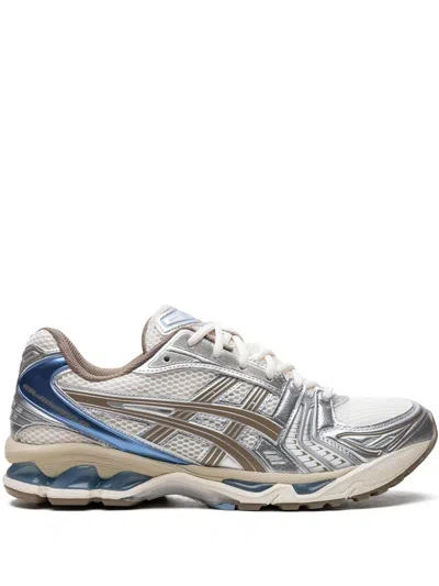 Asics Gel-kayano 14 Mesh Sneakers In Ivory