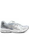Asics Multicolor Mesh And Rubber Gel-kayano 14 Sneakers In Silver